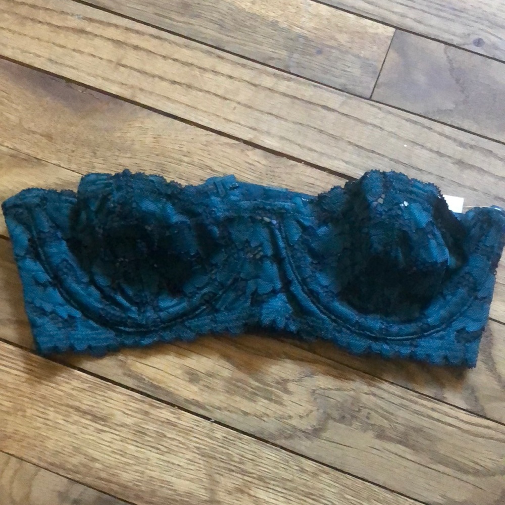 NWOT Blue Lace Bandeau